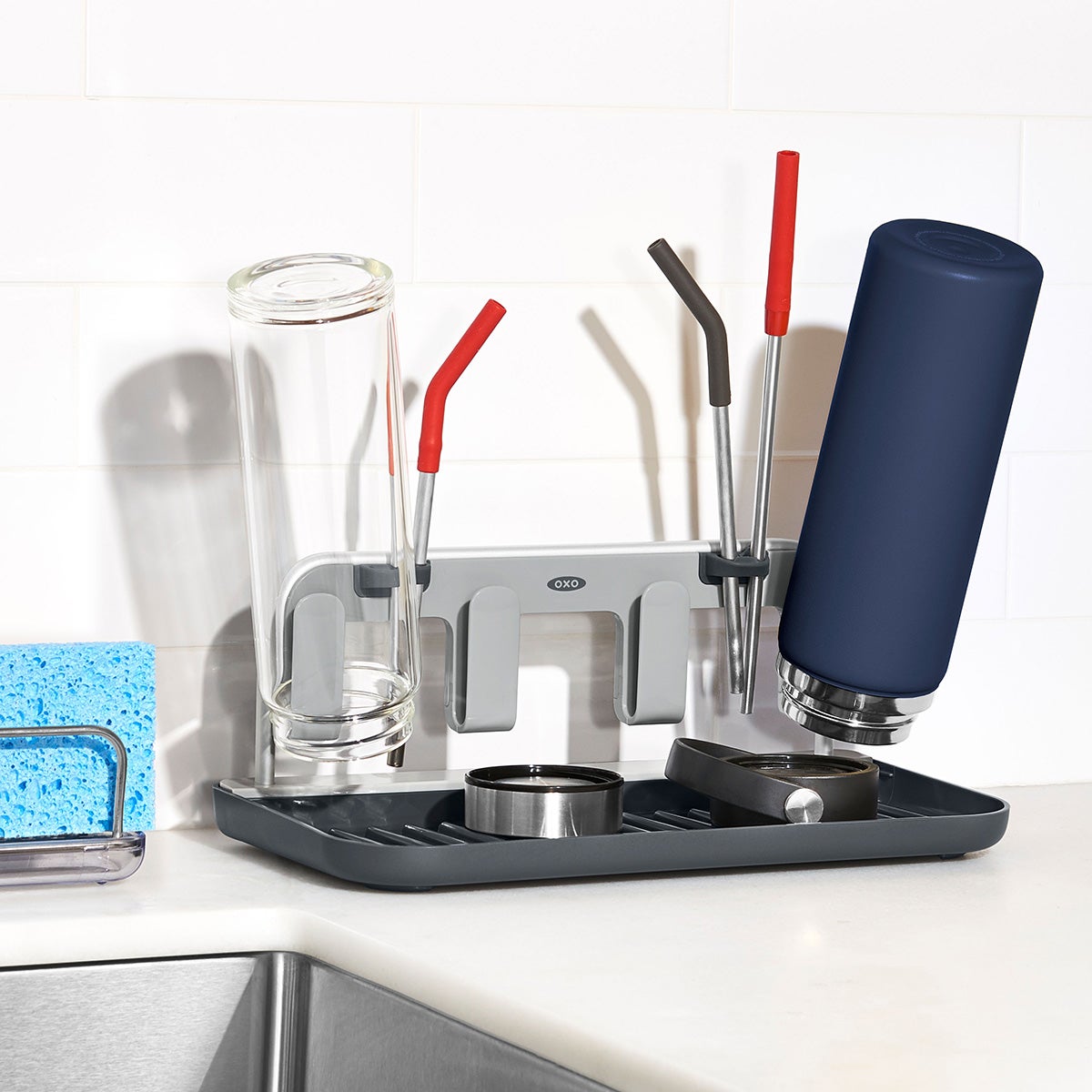 OXO Water Bottle Drying Rack The Container Store